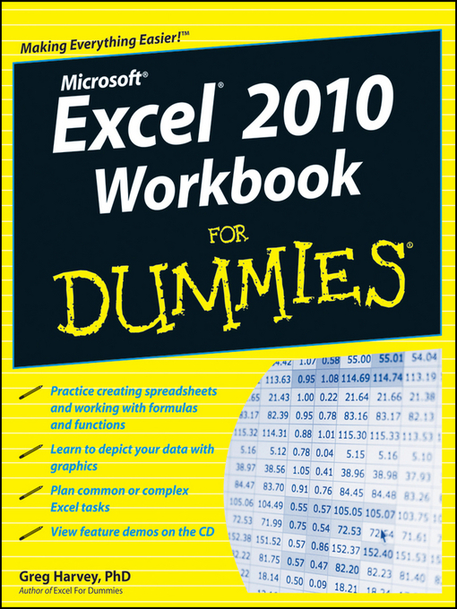 Title details for Excel 2010 Workbook For Dummies by Greg Harvey - Available
